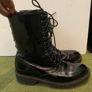 One of a kind Nicole Miller combat boot